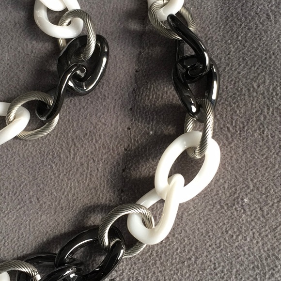 Ceramic Link Statement Necklaces - Picture 2 of 5